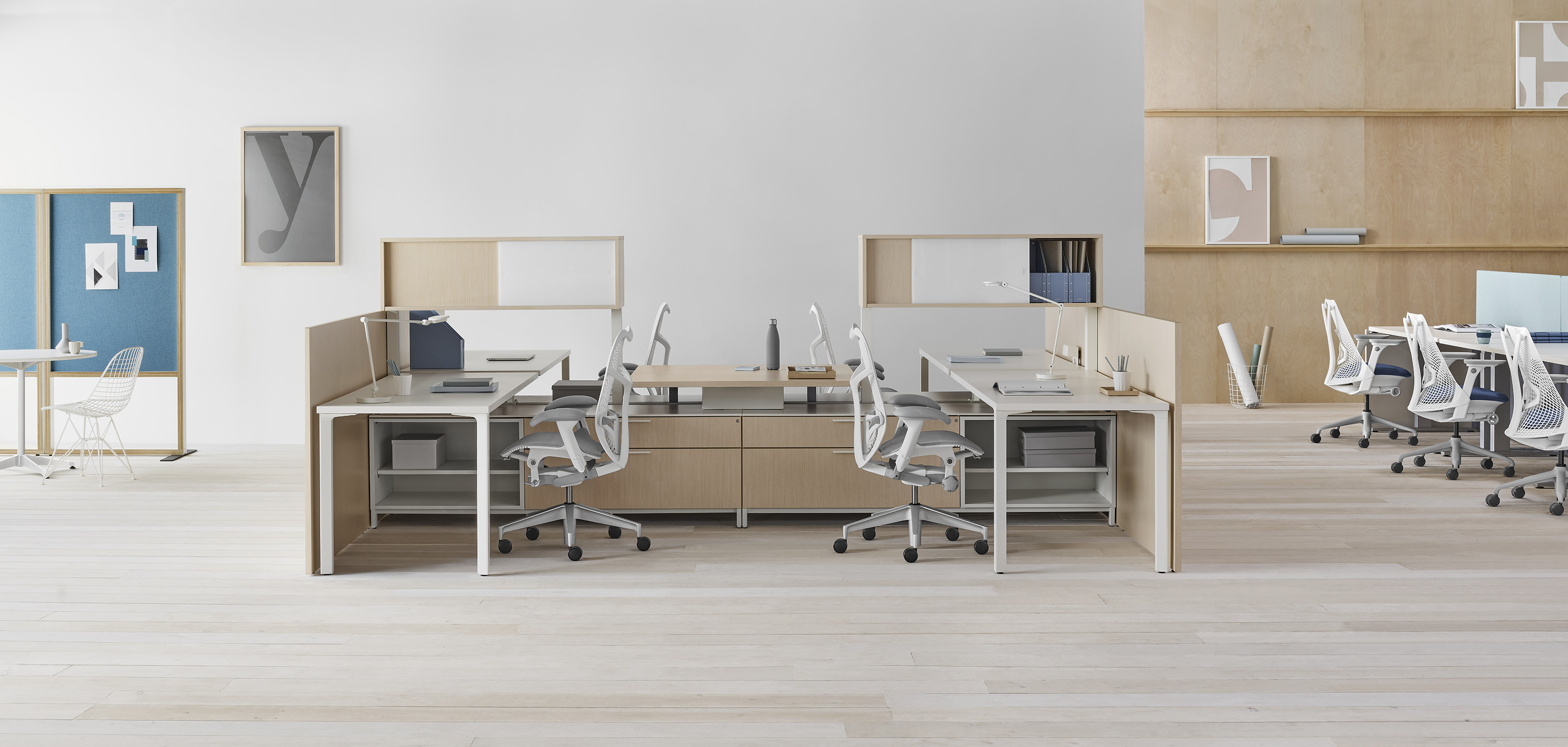 办公屏风|屏风工作站|办公家具|华体（中国）家具|Canvas Dock 开放式办公区